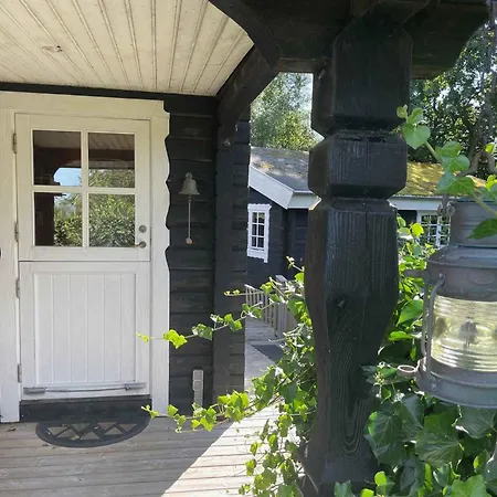 Cozy Log With A Panoramic View Glesborg