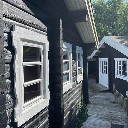 Cozy Log With A Panoramic View * Glesborg