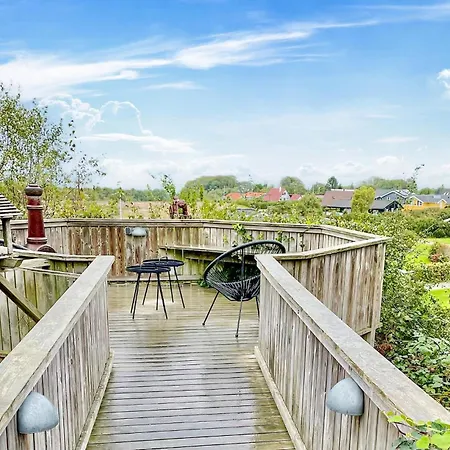 Cozy Log With A Panoramic View בית נופש Glesborg