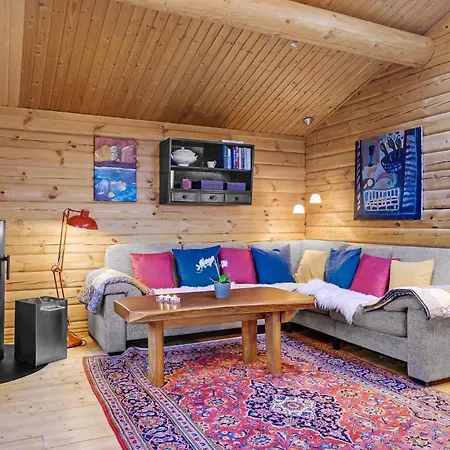 Cozy Log With A Panoramic View בית נופש Glesborg