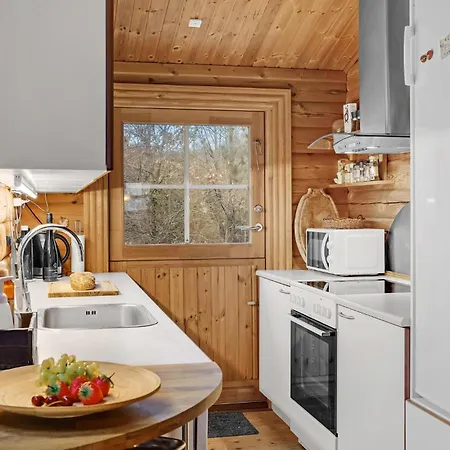 בית נופש Cozy Log With A Panoramic View