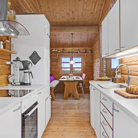 Cozy Log With A Panoramic View בית נופש Glesborg