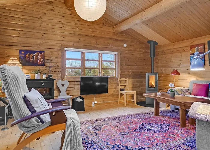 Cozy Log With A Panoramic View Сasa de vacaciones *