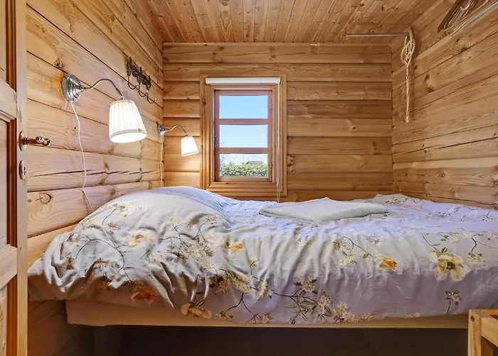 Cozy Log With A Panoramic View Сasa de vacaciones